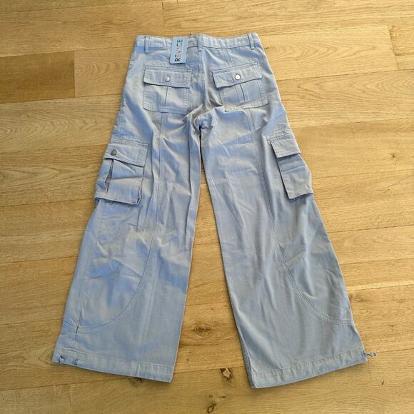 Revice Denim - The Maverick  /  Titanium Sky Parachute Pants in Gray - Picture 5 of 7